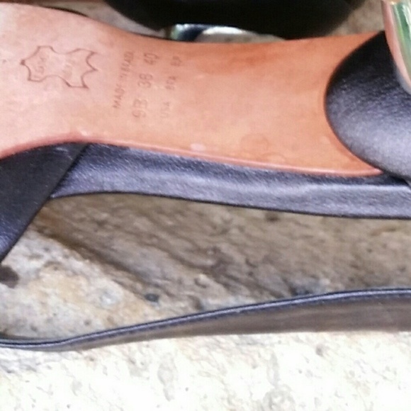 SWARTZ kitty leather‎  heels - Picture 6 of 6